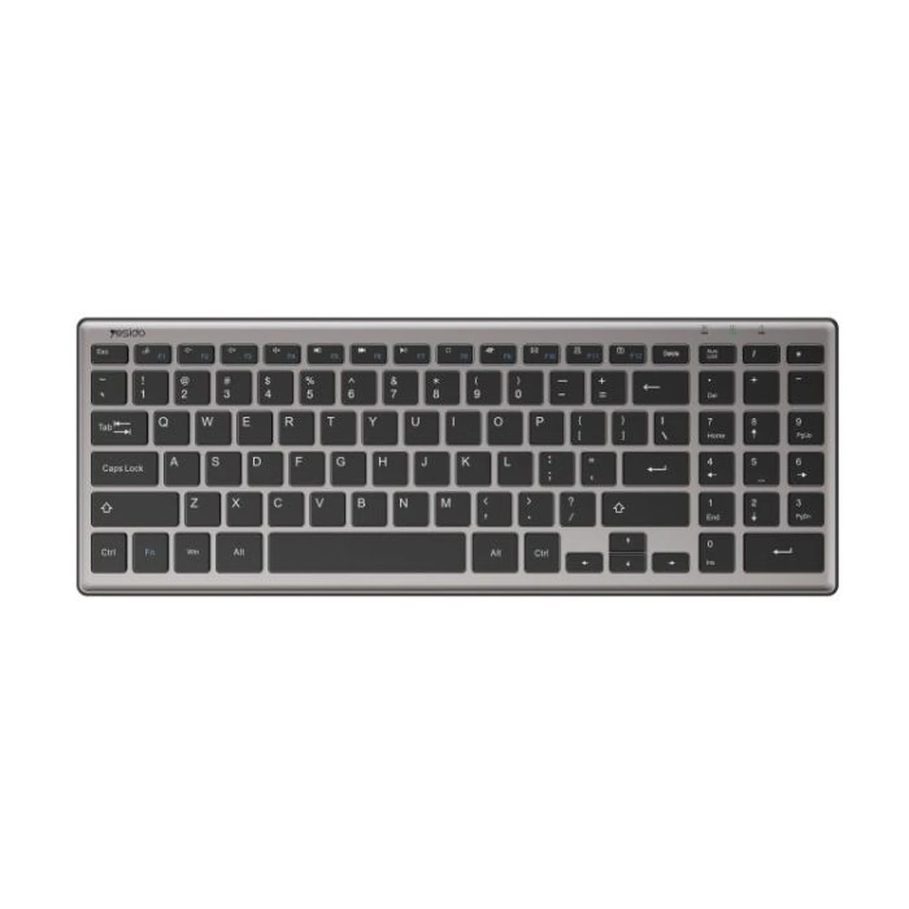 کیبورد بی سیم Yesido مدل KB10 - بژ (گارانتی 18 ماه تعویض نیکان همراه)